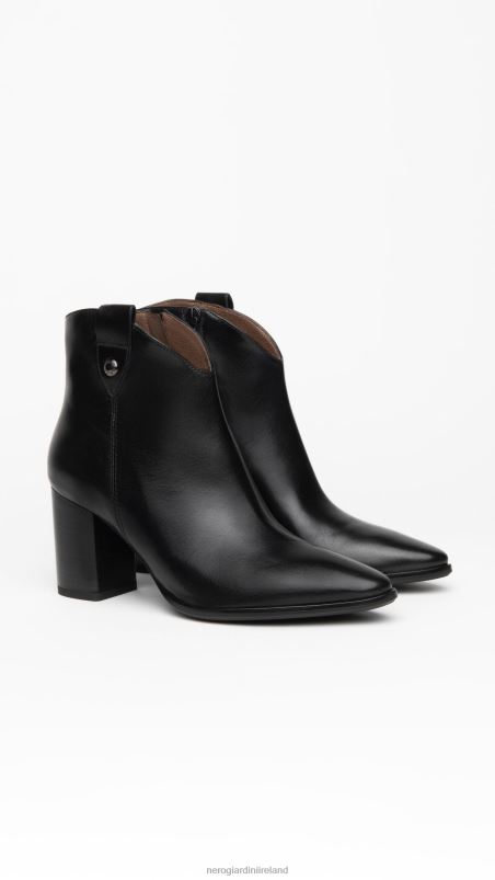NeroGiardini Women Art. I308290D leather ankle boots Nero N8HP4152