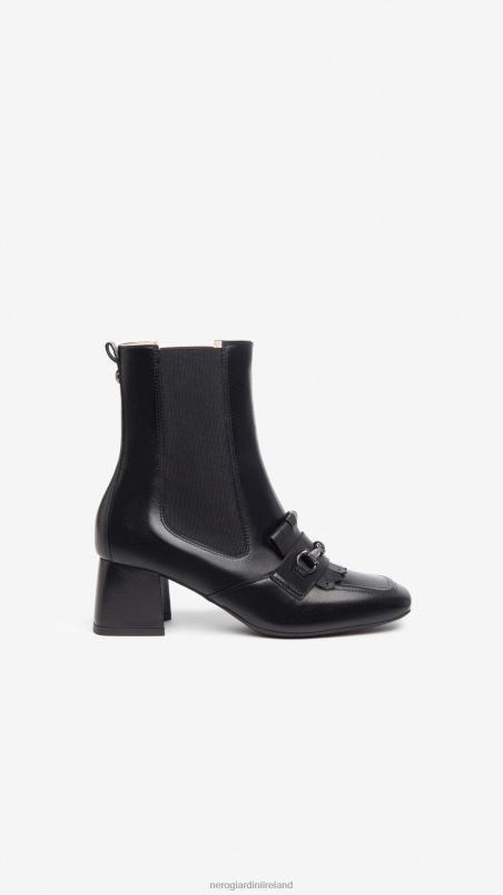 NeroGiardini Women Art. I308652DE leather chelsea boots Nero N8HP4171