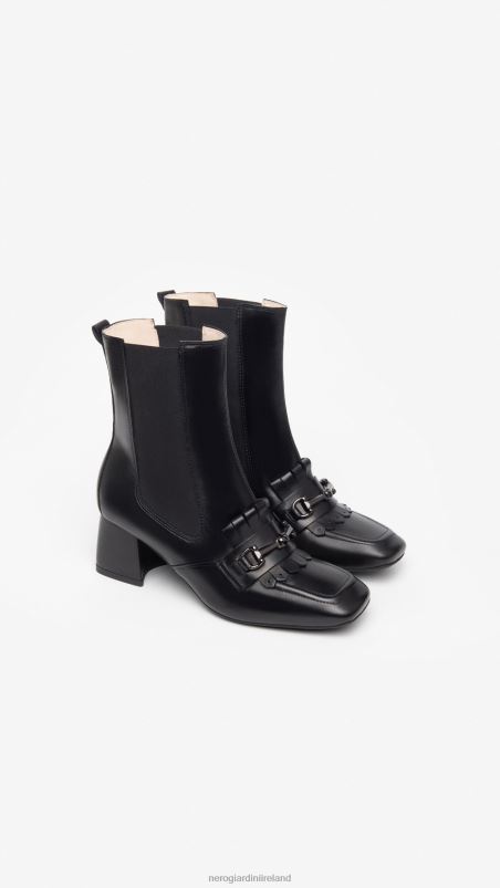 NeroGiardini Women Art. I308652DE leather chelsea boots Nero N8HP4171