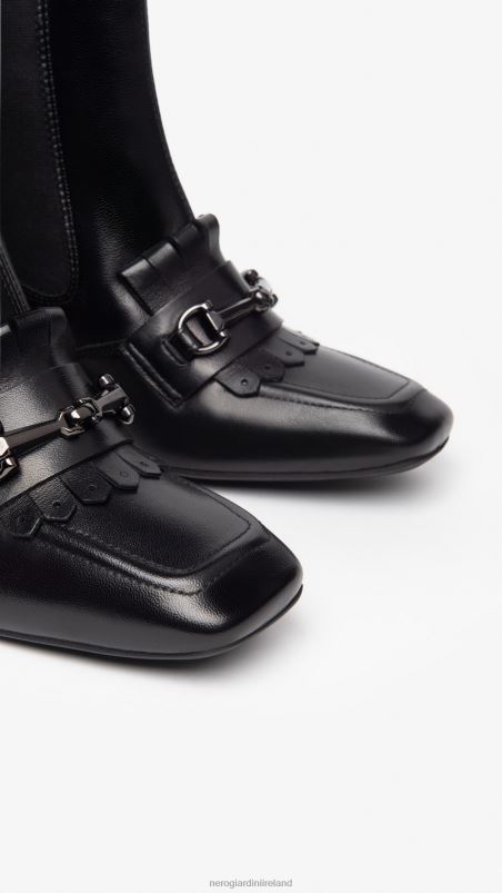 NeroGiardini Women Art. I308652DE leather chelsea boots Nero N8HP4171