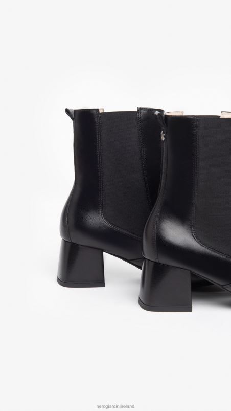 NeroGiardini Women Art. I308652DE leather chelsea boots Nero N8HP4171