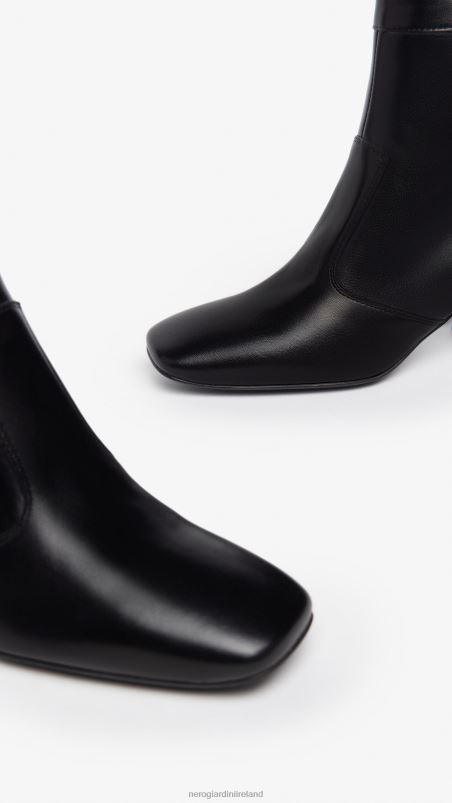 NeroGiardini Women Art. I308654DE leather ankle boots Nero N8HP4151