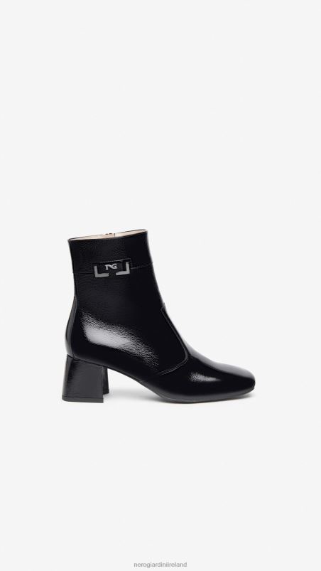 NeroGiardini Women Art. I308656DE leather ankle boots Nero N8HP4164