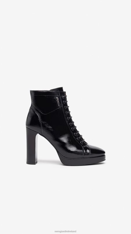 NeroGiardini Women Art. I308730DE leather ankle boots Nero N8HP4185