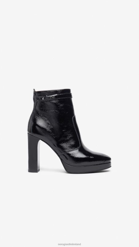 NeroGiardini Women Art. I308731DE leather ankle boots Nero N8HP4181