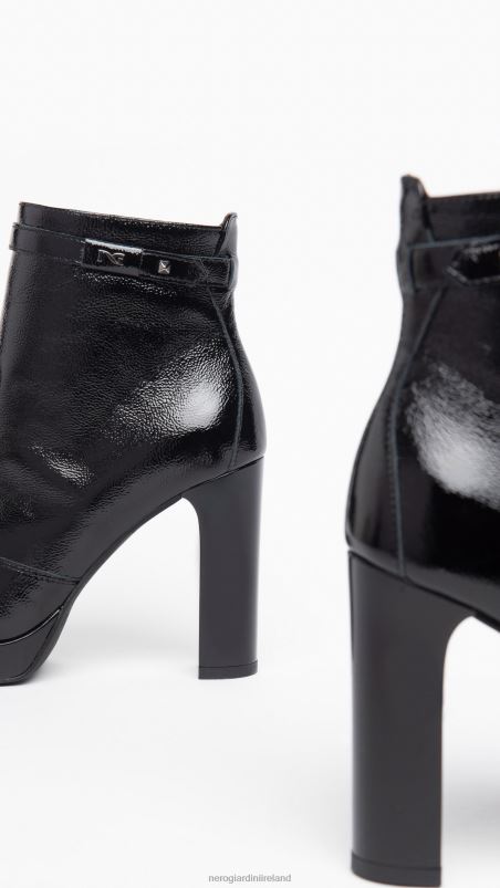 NeroGiardini Women Art. I308731DE leather ankle boots Nero N8HP4181