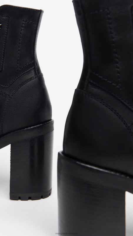 NeroGiardini Women Art. I308981D leather ankle boots Nero N8HP4173