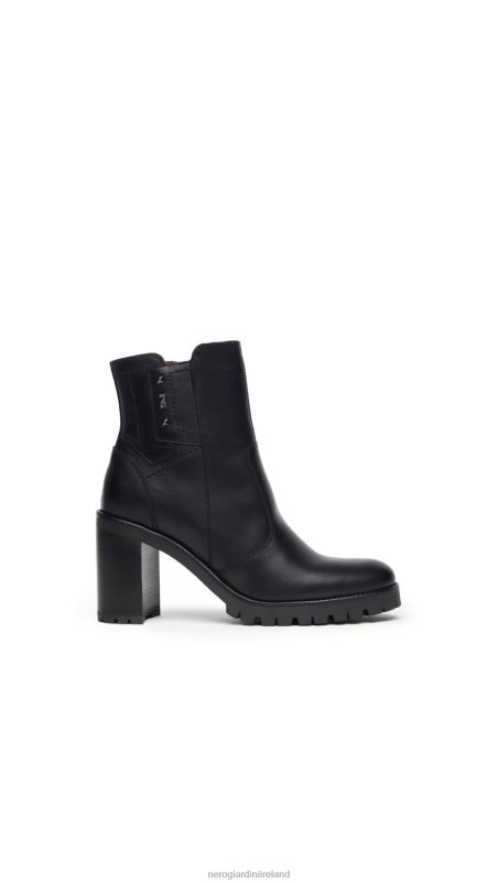 NeroGiardini Women Art. I308981D leather ankle boots Nero N8HP4173