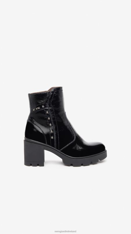 NeroGiardini Women Art. I309018D leather ankle boots Nero N8HP4197