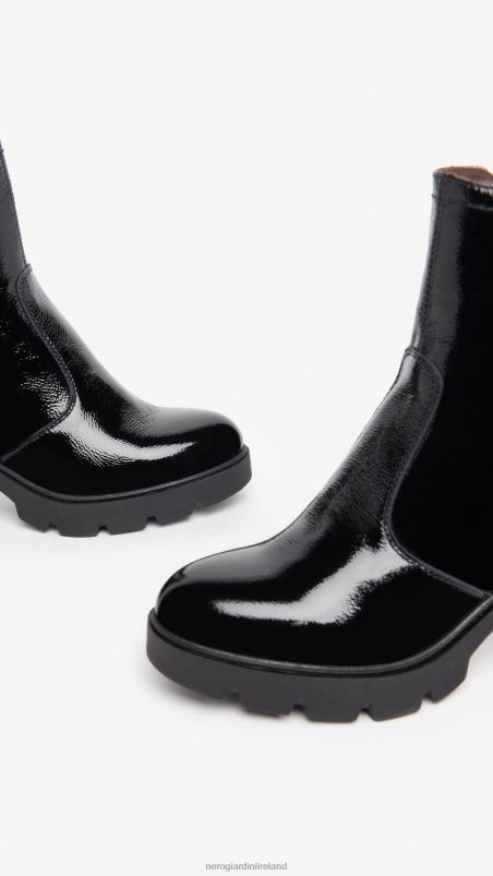 NeroGiardini Women Art. I309018D leather ankle boots Nero N8HP4197