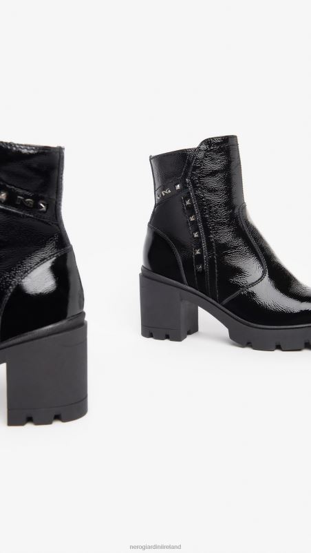 NeroGiardini Women Art. I309018D leather ankle boots Nero N8HP4197