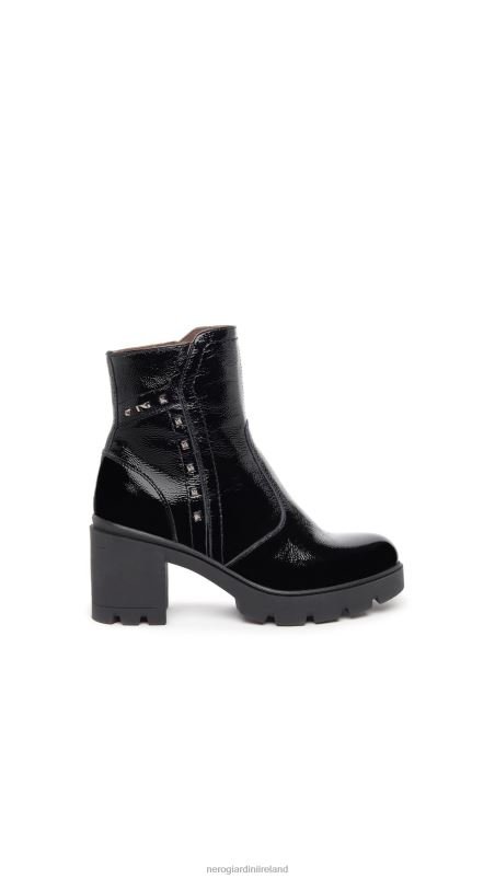 NeroGiardini Women Art. I309018D leather ankle boots Nero N8HP4197