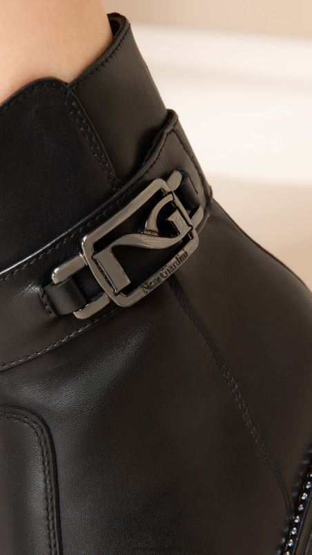 NeroGiardini Women Art. I309040D leather ankle boots Nero N8HP4195