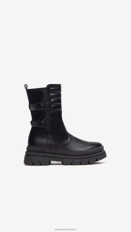 NeroGiardini Women Art. I309100D leather ankle boots Nero N8HP4200