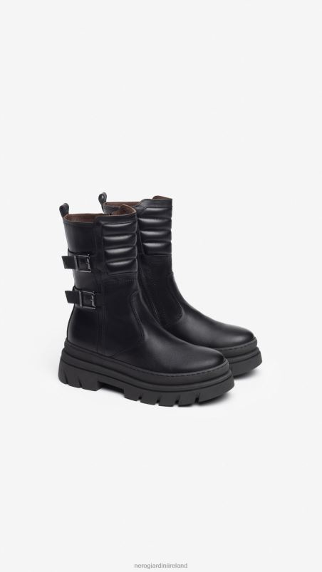NeroGiardini Women Art. I309100D leather ankle boots Nero N8HP4200