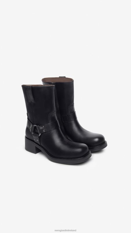 NeroGiardini Women Art. I309220D leather ankle boots Nero N8HP4199