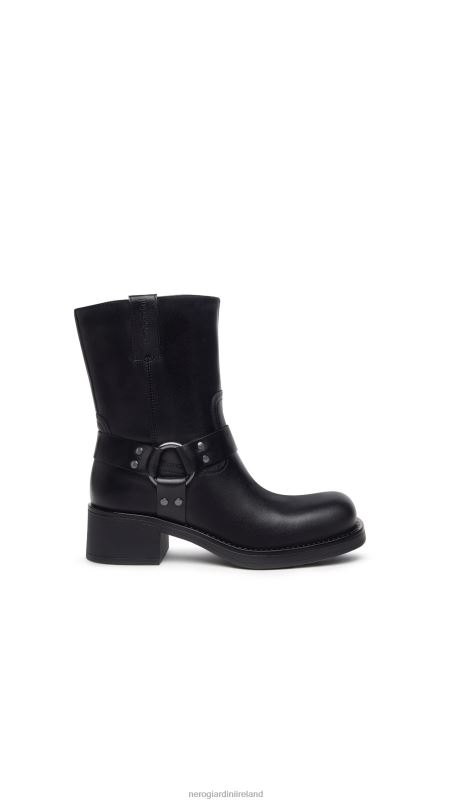 NeroGiardini Women Art. I309220D leather ankle boots Nero N8HP4199