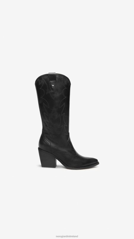 NeroGiardini Women Art. I013274D leather boots Nero N8HP4229