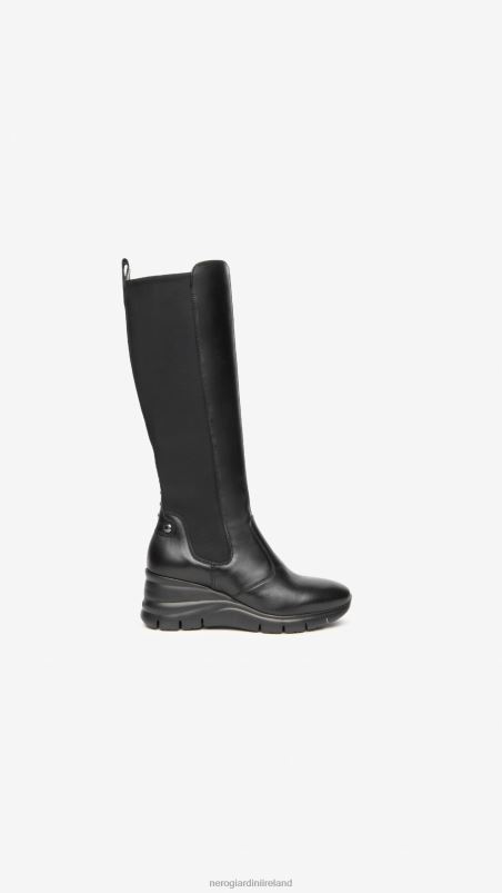 NeroGiardini Women Art. I116886D leather boots Nero N8HP4232