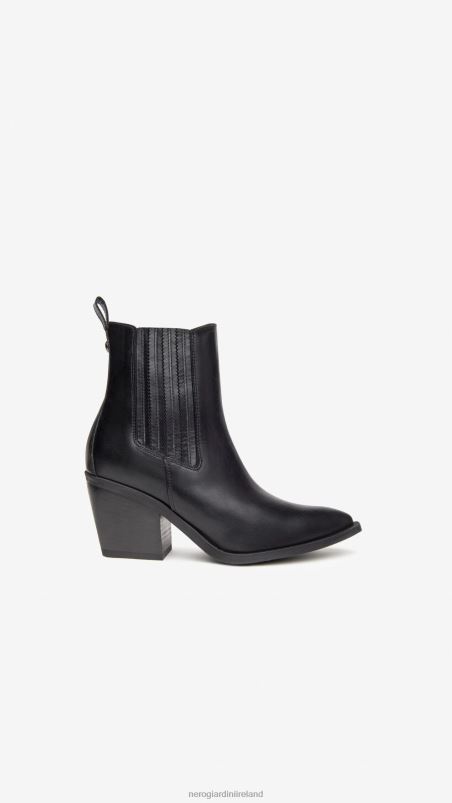 NeroGiardini Women Art. I117100D leather ankle boots Nero N8HP4186