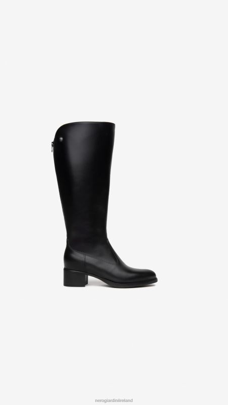 NeroGiardini Women Art. I117561D leather boots Nero N8HP4234