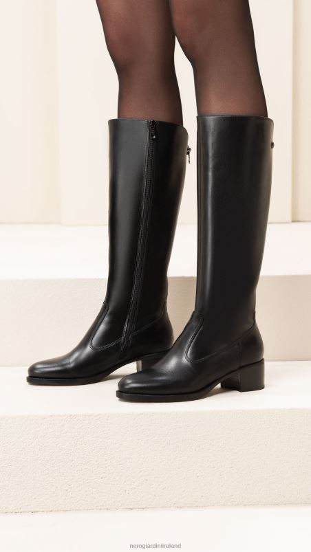 NeroGiardini Women Art. I117561D leather boots Nero N8HP4234