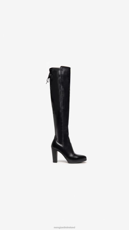 NeroGiardini Women Art. I205742D leather boots Nero N8HP4267
