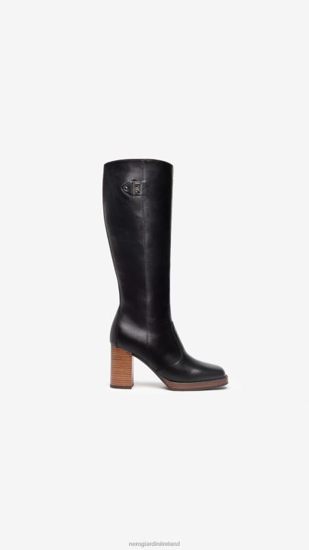 NeroGiardini Women Art. I205750D leather boots Nero N8HP4247