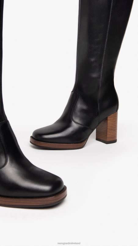 NeroGiardini Women Art. I205750D leather boots Nero N8HP4247