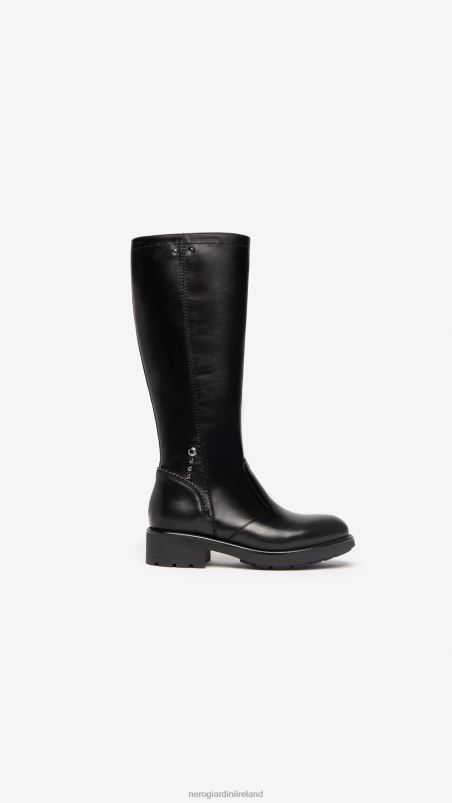 NeroGiardini Women Art. I205804D leather boots Nero N8HP4253