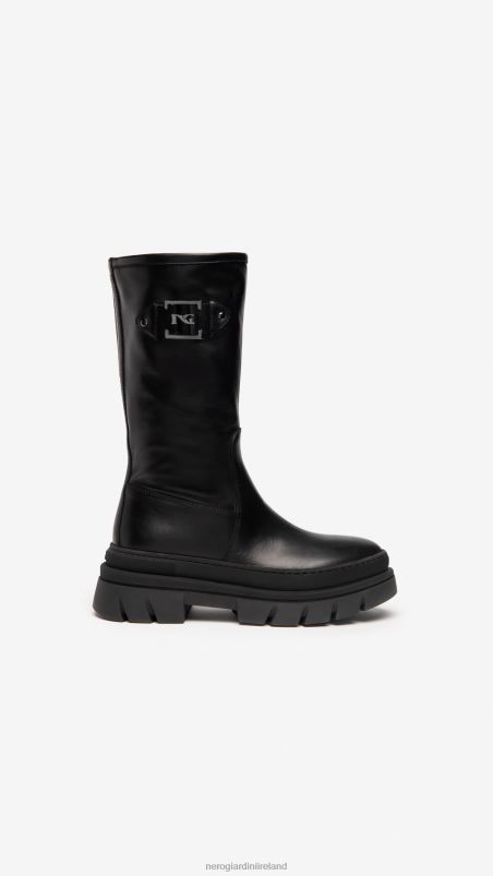 NeroGiardini Women Art. I206060D leather boots Nero N8HP4272