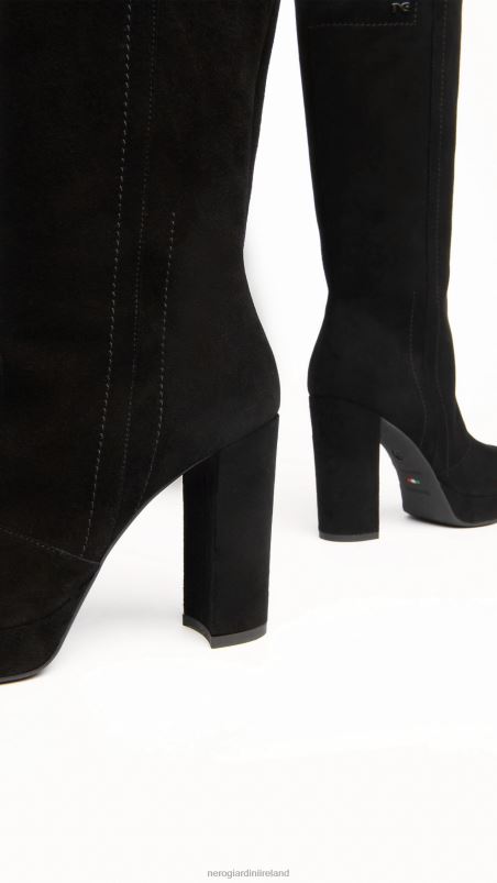 NeroGiardini Women Art. I308202D suede boots Nero N8HP4233
