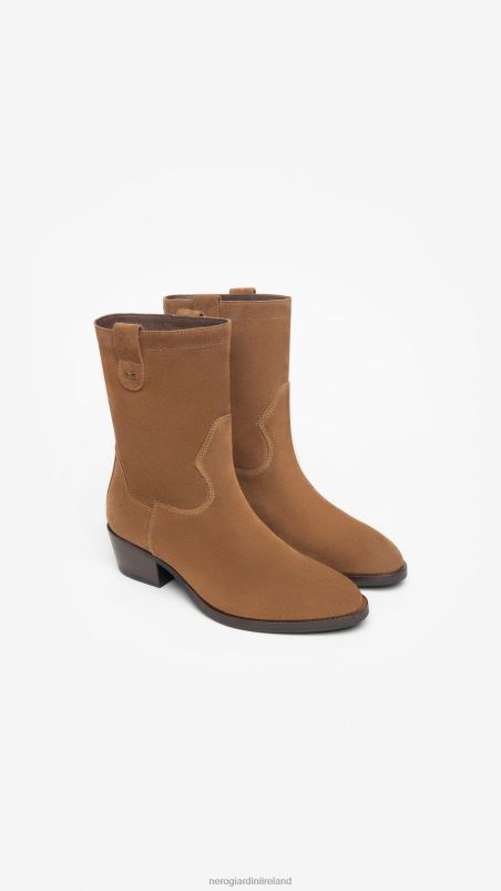 NeroGiardini Women Art. I308281D suede ankle boots Malto N8HP4189