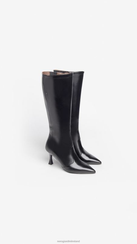 NeroGiardini Women Art. I308621DE leather boots Nero N8HP4278