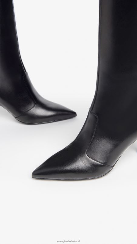 NeroGiardini Women Art. I308621DE leather boots Nero N8HP4278