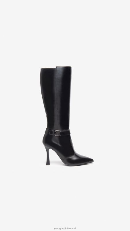 NeroGiardini Women Art. I308647DE leather boots Nero N8HP4271