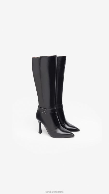 NeroGiardini Women Art. I308647DE leather boots Nero N8HP4271