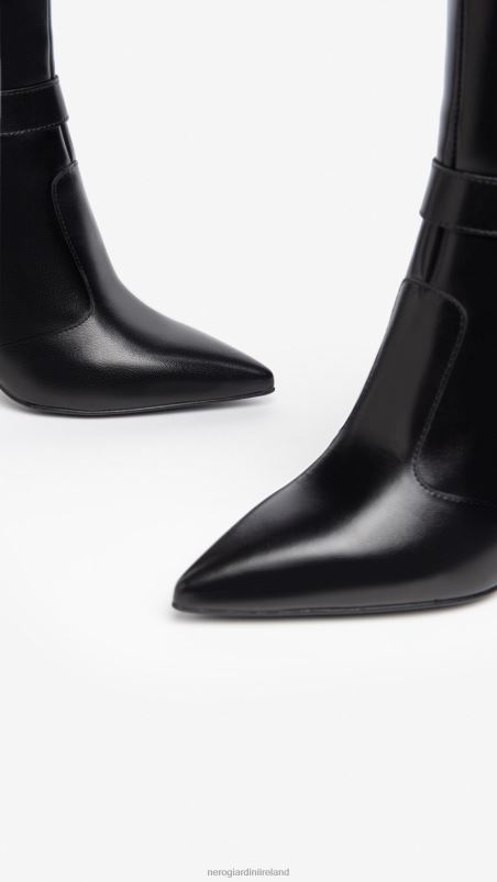 NeroGiardini Women Art. I308647DE leather boots Nero N8HP4271