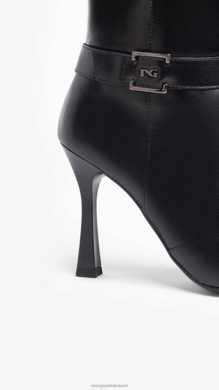 NeroGiardini Women Art. I308647DE leather boots Nero N8HP4271