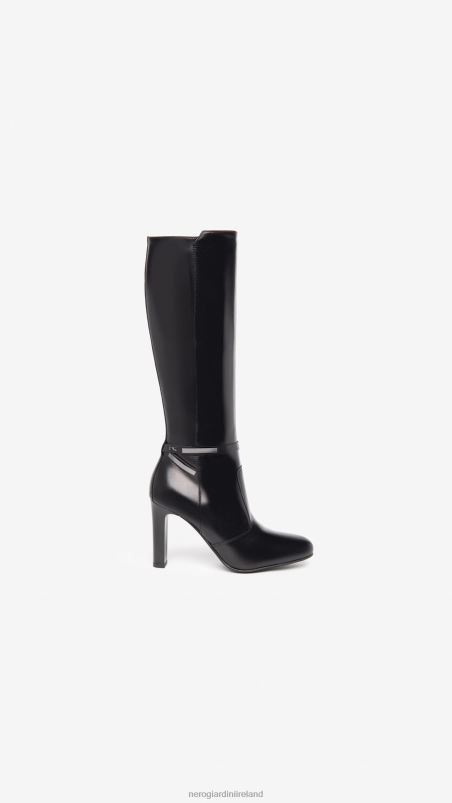 NeroGiardini Women Art. I308744DE leather boots Nero N8HP4264