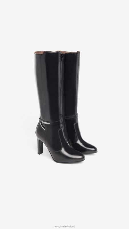 NeroGiardini Women Art. I308744DE leather boots Nero N8HP4264