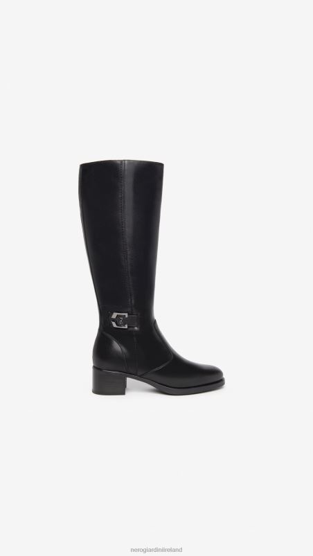 NeroGiardini Women Art. I308800D leather boots Nero N8HP4237