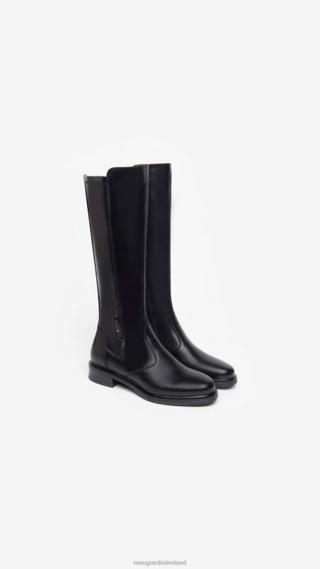NeroGiardini Women Art. I308812D leather boots Nero N8HP4252