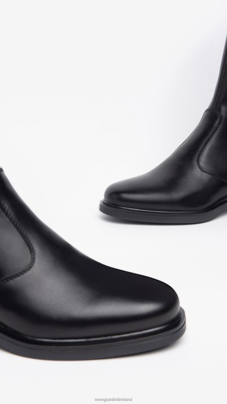 NeroGiardini Women Art. I308812D leather boots Nero N8HP4252