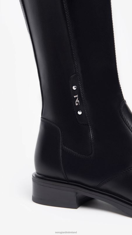 NeroGiardini Women Art. I308812D leather boots Nero N8HP4252