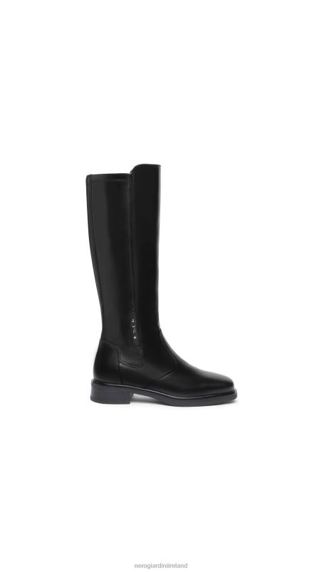 NeroGiardini Women Art. I308812D leather boots Nero N8HP4252
