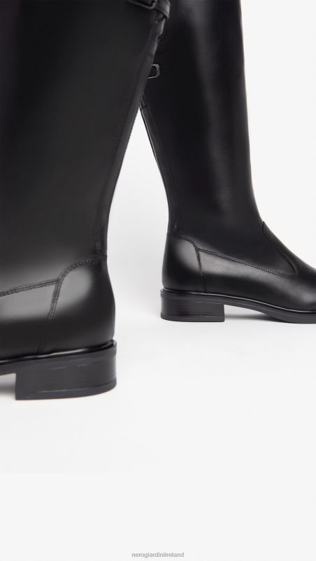 NeroGiardini Women Art. I308814D leather boots Nero N8HP4245