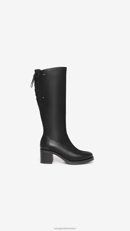 NeroGiardini Women Art. I308821D leather boots Nero N8HP4241