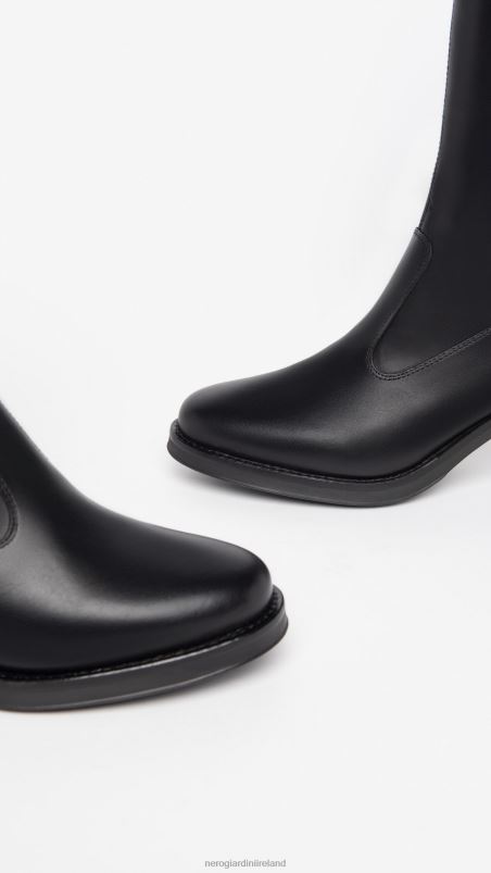NeroGiardini Women Art. I308821D leather boots Nero N8HP4241