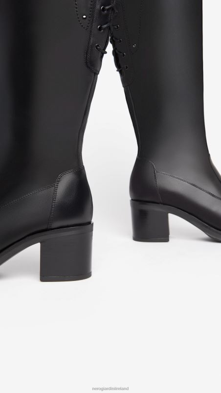 NeroGiardini Women Art. I308821D leather boots Nero N8HP4241